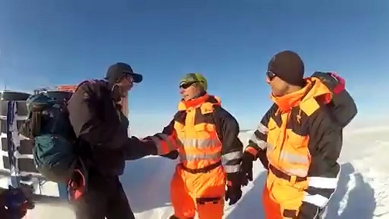 Aus der Antarktis-Traum: Abenteurer Fiennes muss heim