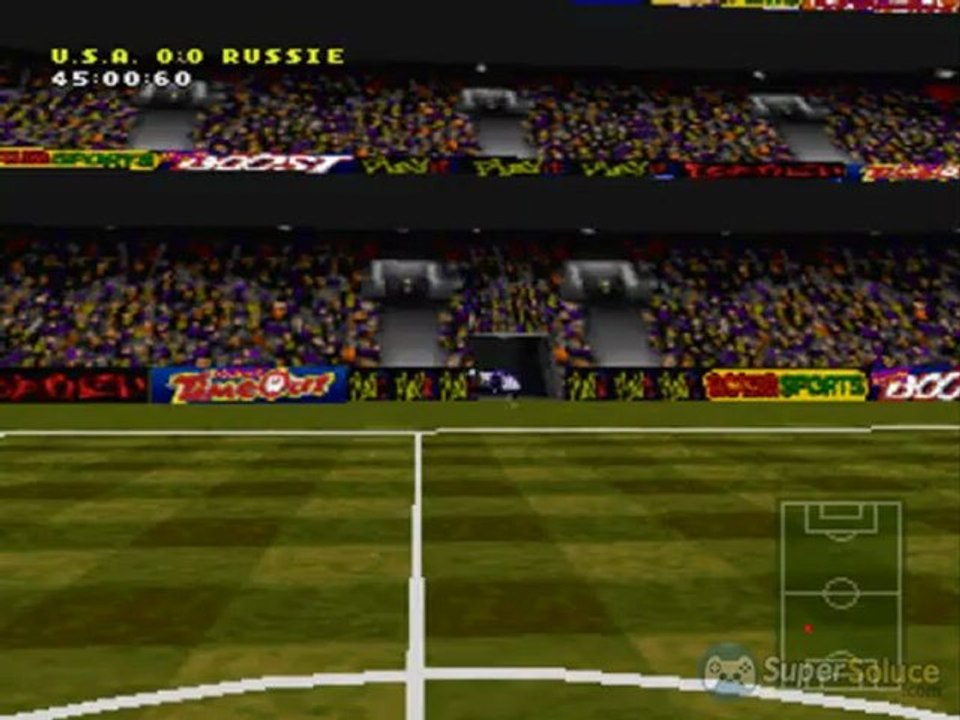 Actua soccer - 1ère mi-temps