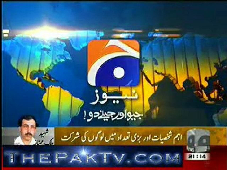 Geo news 9pm bulletin – 28th February 2013 - Part 1