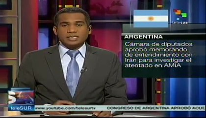 Congreso de Argentina aprobó acuerdo con Irán por caso AMIA