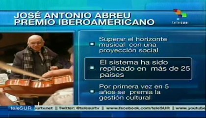Premio Iberoamericano de Música a José Antonio Abreu