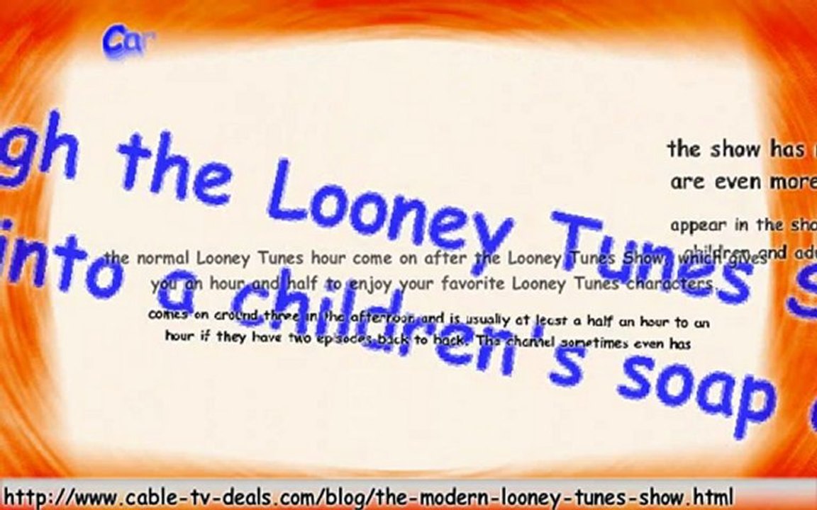 The Modern Looney Tunes Show