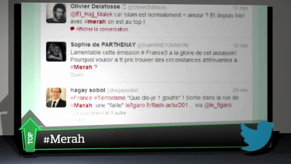 Top Média : Le documentaire sur Merah enflamme Twitter