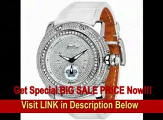 [SPECIAL DISCOUNT] Glam Rock Women's GR80016 Special Edition Collection Diamond Leather Watch