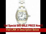 [SPECIAL DISCOUNT] Cartier Women's W62026Y4 Roadster Stainless Steel and 18K Gold Watch