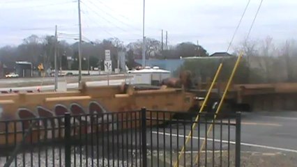 Norfolk Southern empty well train southeast thriugh Austell Ga.