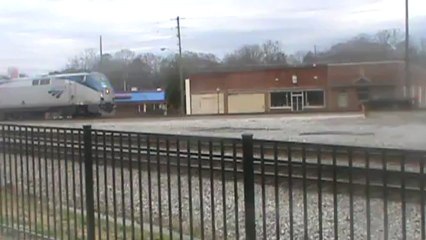 Amtrak Crescent west through Austell Ga.