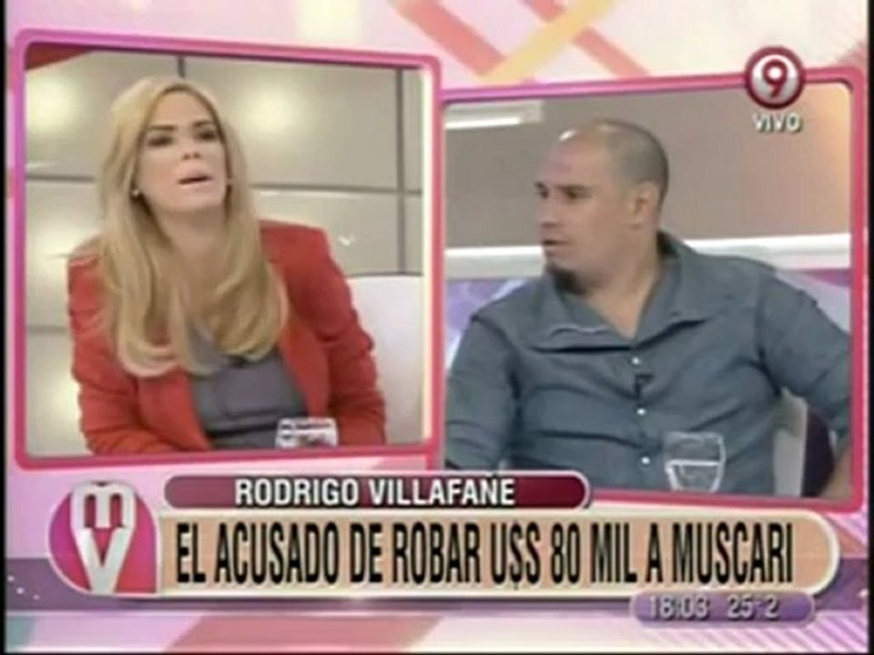 JOSÉ MARÍA MUSCARI / HABLÓ RODRIGO EL ACUSADO DEL ROBO DE 80.000 DLS.