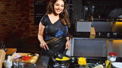Madhuri Dixit Expert In Making Thai Curry And Kung Pao Chicken!