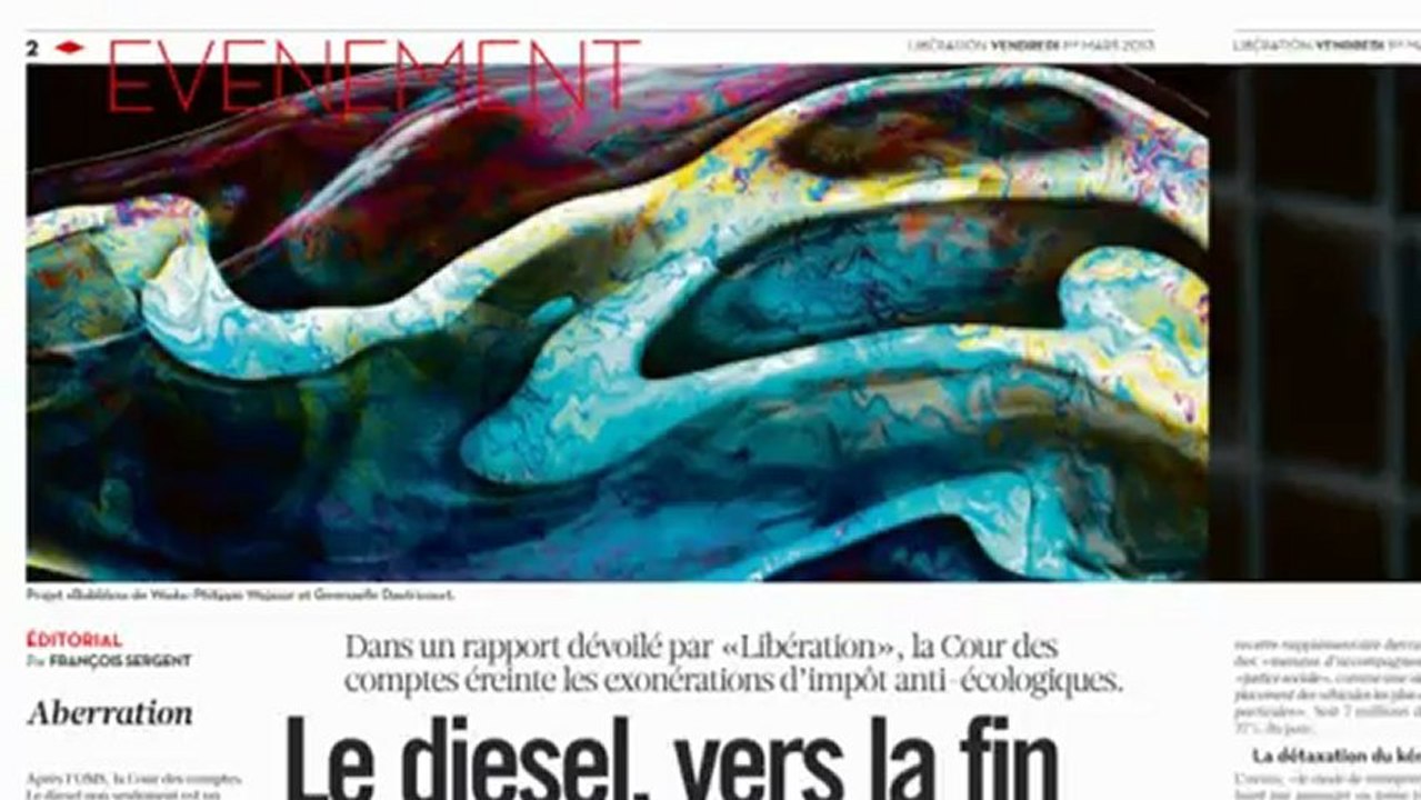 Revue de presse Unes 1ère - vendredi 1er mars