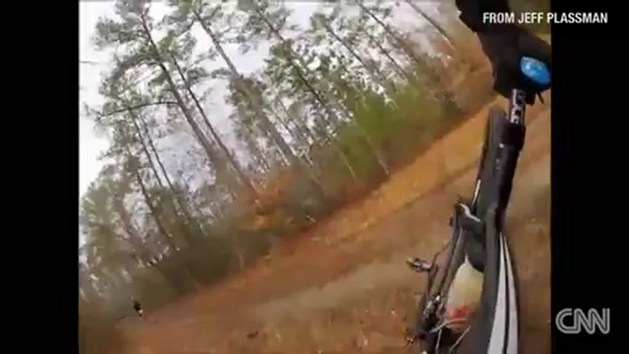 Regardez ce cycliste se faire renverser par un chevreuil