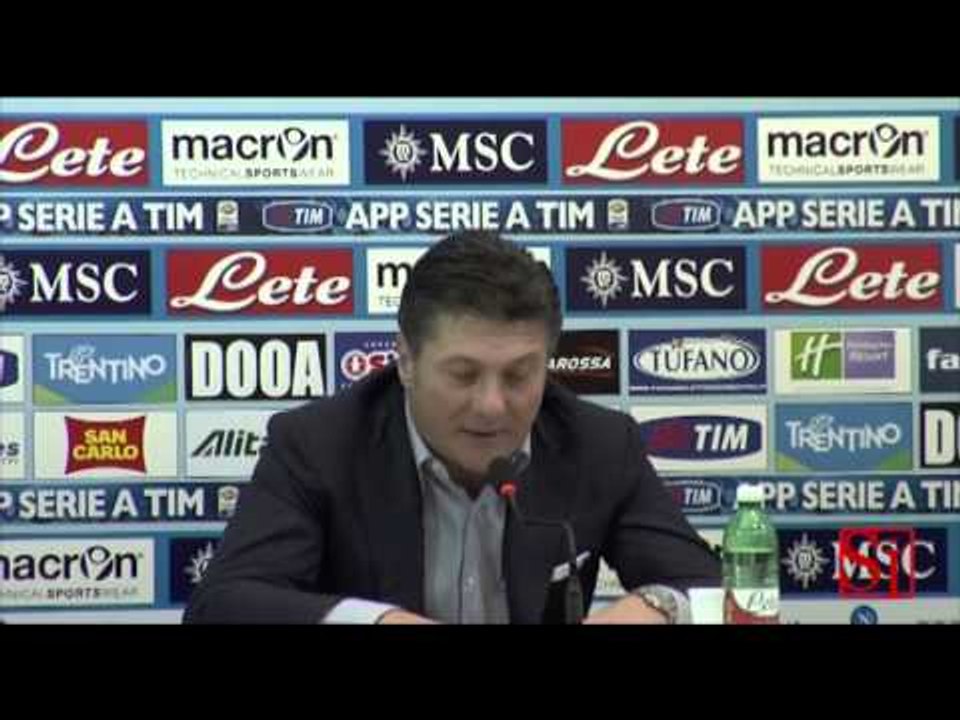 Napoli - Mazzarri su Napoli-Juventus (28.02.13)