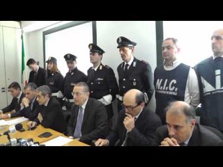 Napoli - Camorra in Toscana, conferenza stampa in Procura (28.02.13)