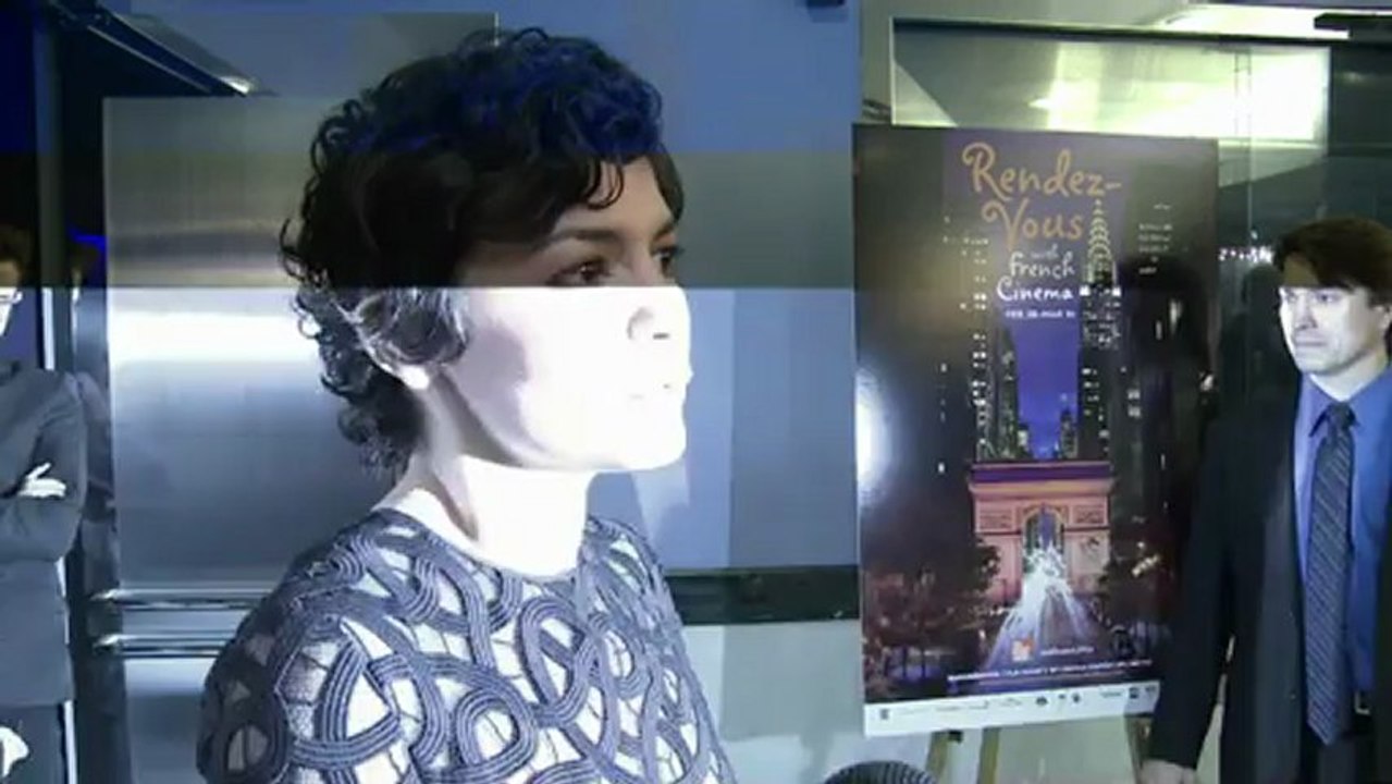 Duris et Tautou à New York pour promouvoir le cinéma français