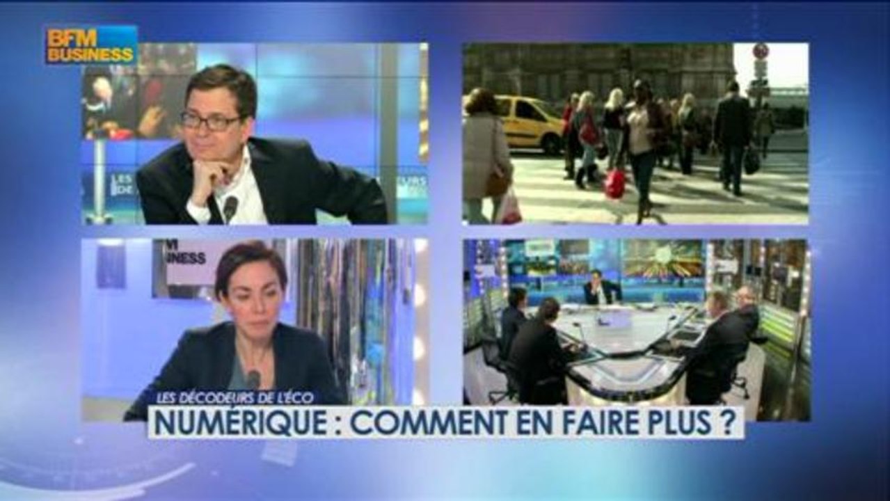 Numérique : comment en faire plus ? - 28 février - BFM : Les décodeurs de l'éco 5/5