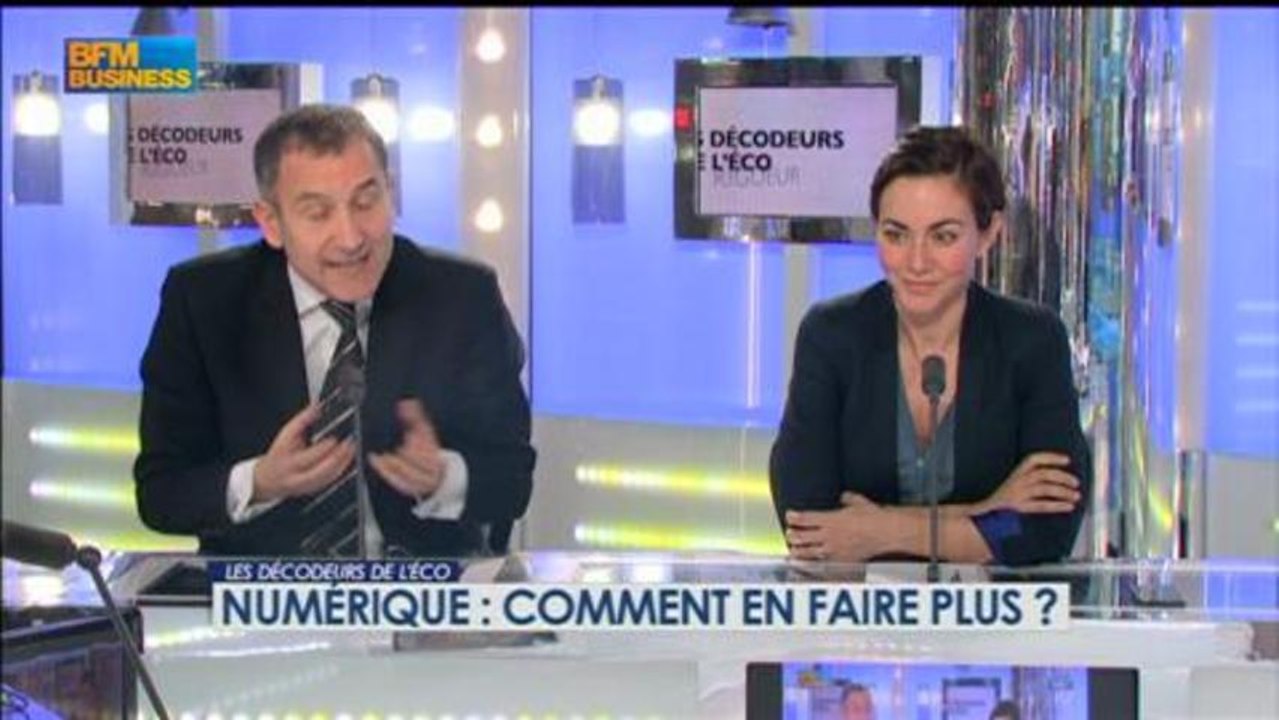 Numérique : comment en faire plus ? - 28 février - BFM : Les décodeurs de l'éco 4/5