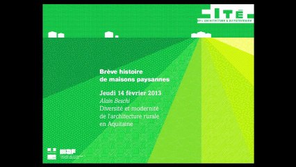 Diversité et modernité des architectures rurales en Aquitaine