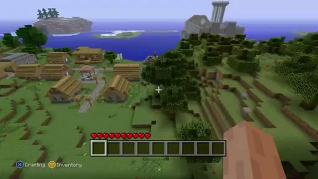 Minecraft - Xbox 360 Secret Nether Portal!