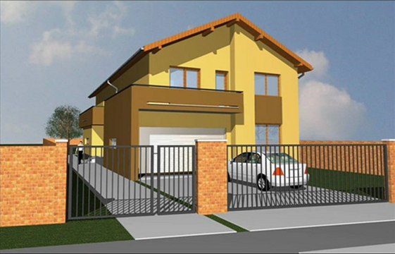 Proiect casa cu mansarda.Model casa cu mansarda.Proiect de casa mica. Casa mica cu mansarda. Casa mica noua.