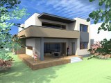 Casa cu ataj B14. Model casa cu etaj B14. Proiect casa cu etaj B14. http://oncasa.ro