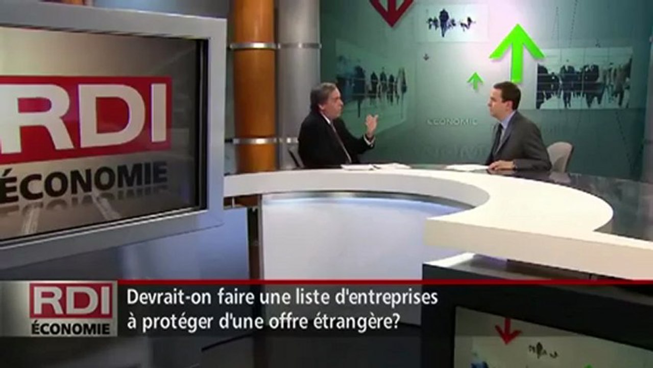 RDI Économie - Entrevue Vincent Sabourin
