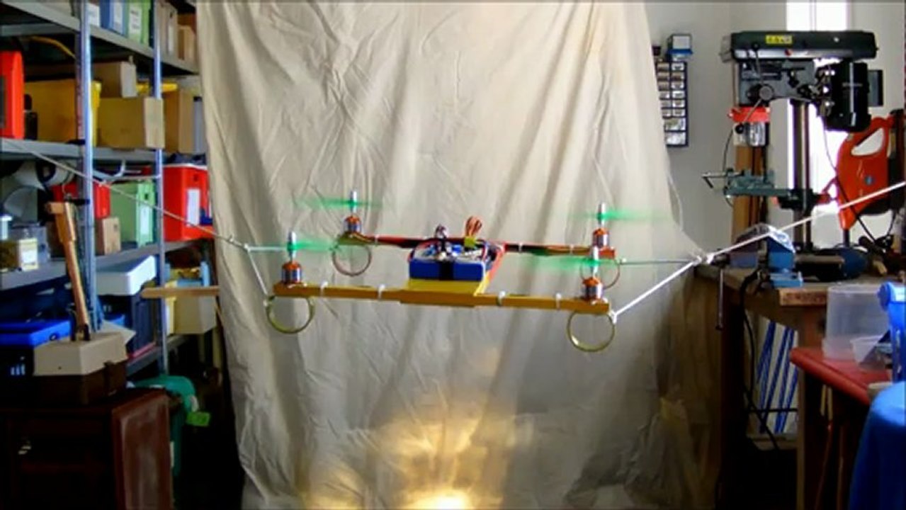Essais statiques du "H" Quad