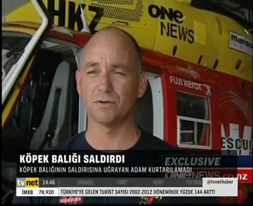 Yeni Zelandada köpek balığı saldırdı - Ahmet Rıfat Albuz  - tvnet
