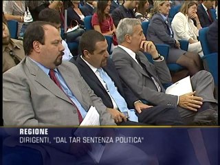 Regione, "sentenza del Tar sui dirigenti inapplicabile"