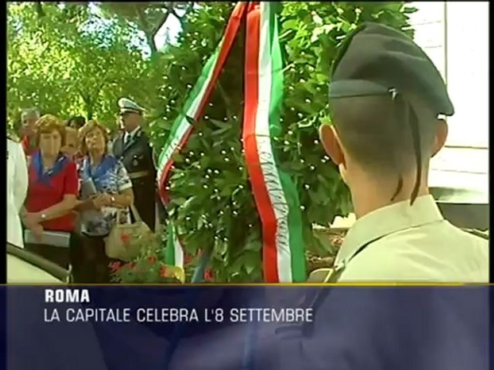 Roma, la capitale celebra l'8 settembre