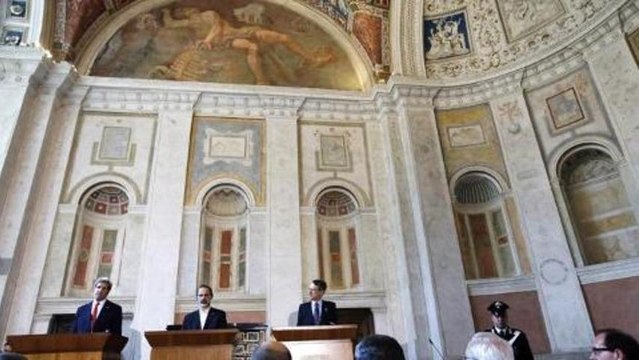 Rome summit pledges help to Syrian opposition