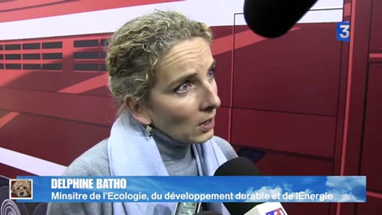 SIA 2013 : Delphine Batho : pour un fiscalité progressive du diesel