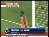 2005 (September 14) Benfica (Portugal) 1-Lille OSC (France) 0 (Champions League)