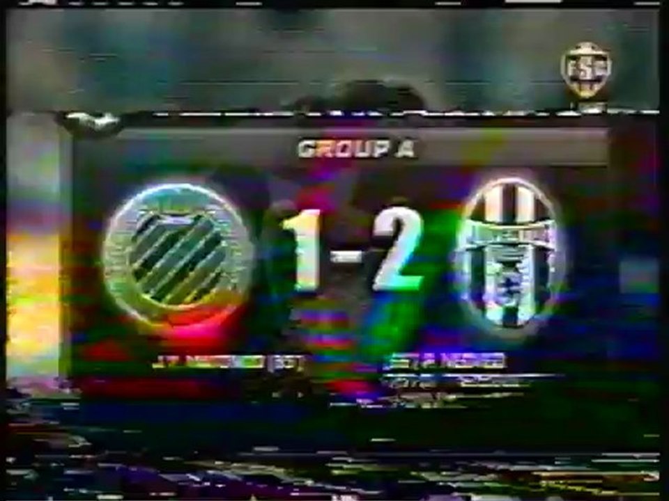 2005 (September 14) Club Brugge (Belgium) 1-Juventus (Italy) 2 (Champions League)