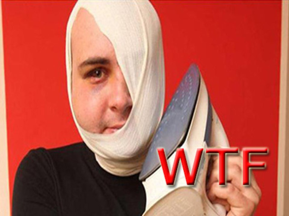 WTF Iron On Your Face