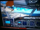 FSX Atterrissage a Nice Côte d'Azur avec un 747