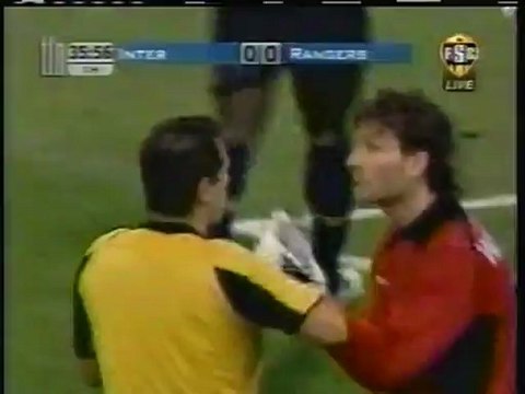 2005 (September 28) Internazioanle Milano (Italy) 1-Rangers Glasgow (Scotland) 0 (Champions League)
