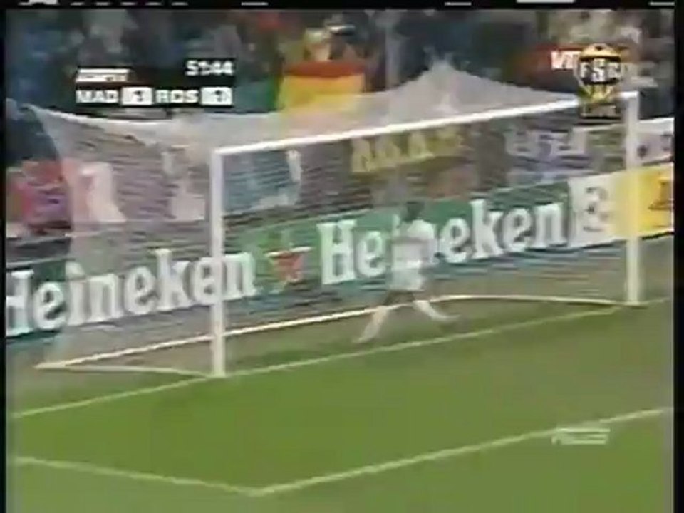 2005 (October 19) Real Madrid (Spain) 4-Rosenborg (Norway) 1 (Champions League)