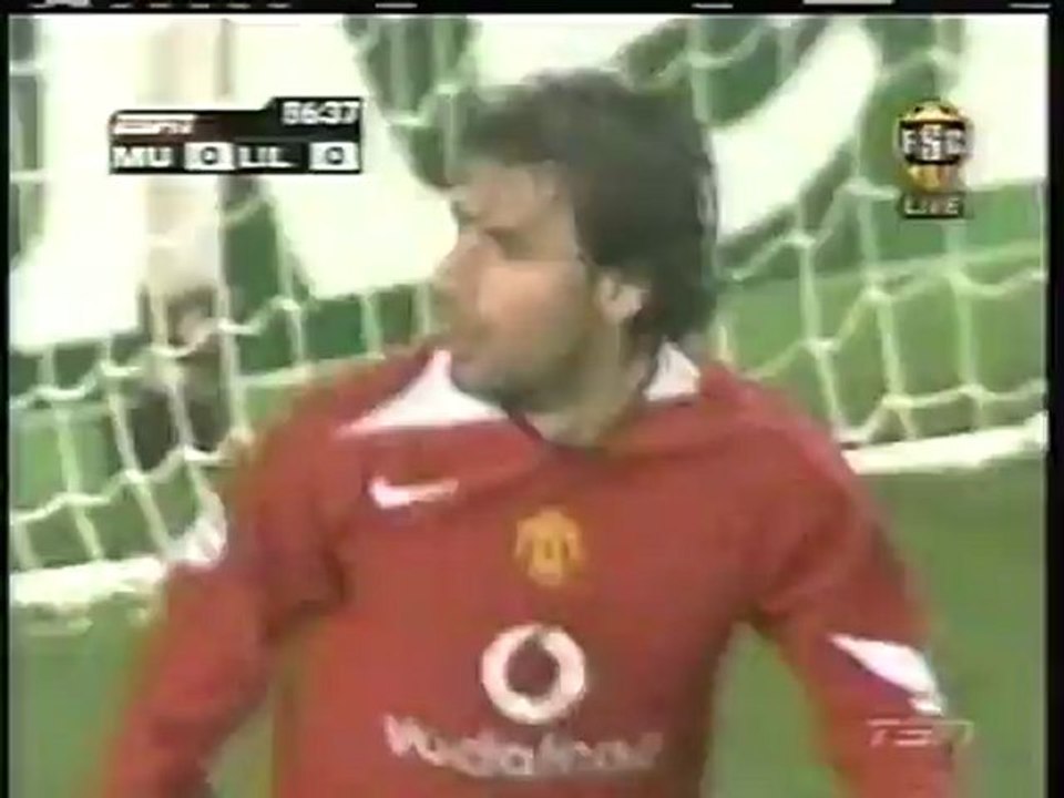 2005 (October 18) Manchester United (England)0-Lille OSC (France) 0 (Champions League)
