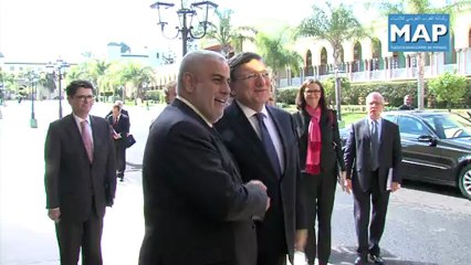 M. Benkirane s'entretient avec M. José Manuel Barroso