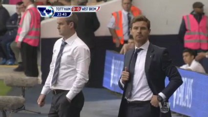 EPL 2012/2013 - Tottenham vs West Brom - 25/08/2012 - First Half