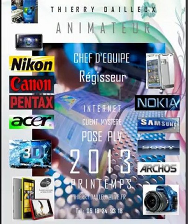 PRINTEMPS MARS 2013..THIERRY DAILLEUX.. MON BOOK PRO, PC, PHOTO, TELEPHONIE, MULTIMEDIA..
