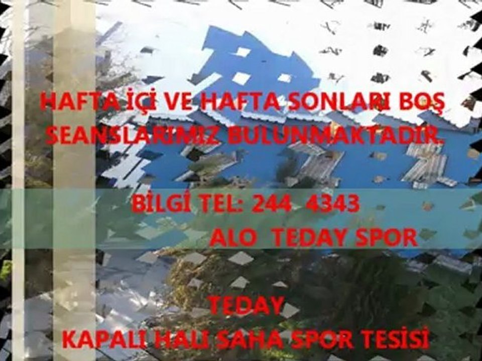 teday kapalı halısaha spor tesisi