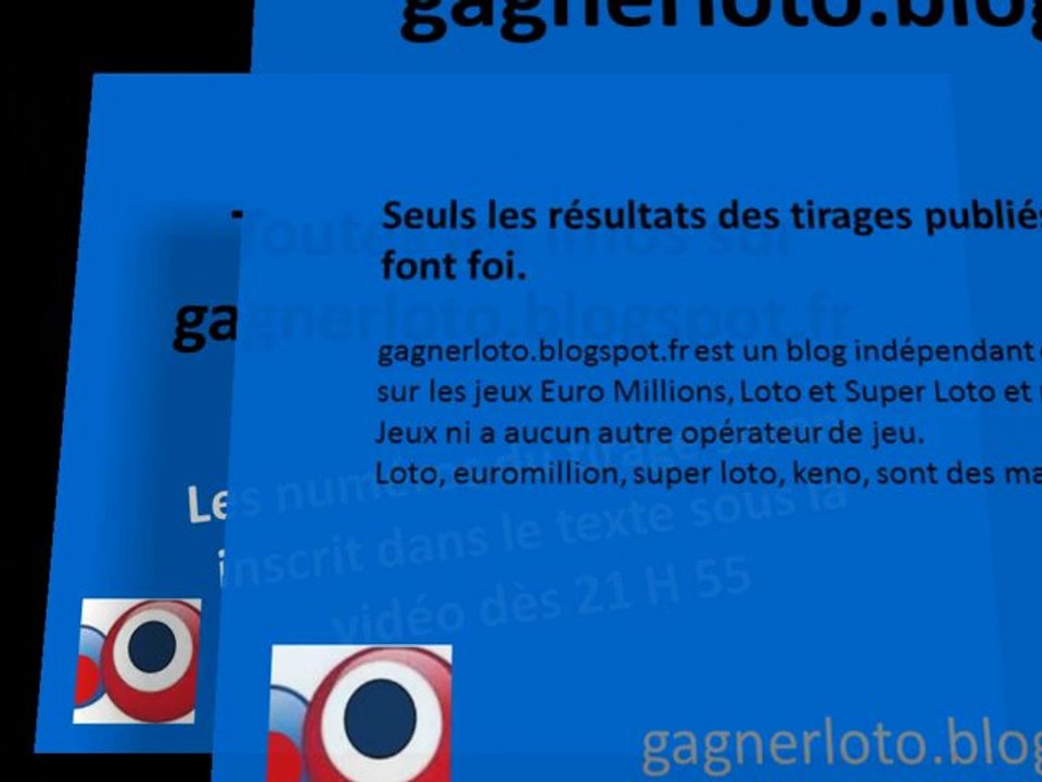 RESULTAT TIRAGE EUROMILLIONS VENDREDI 6 DECEMBRE NOTRE SYSTEME POUR GAGNER