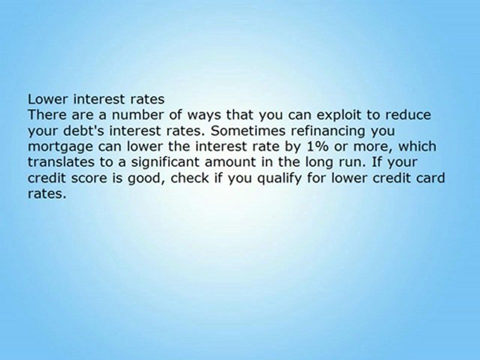 Quick Ways Of Getting Out Of Debt