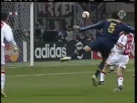 2006 (March 14) Internazionale Milano (Italy) 1-Ajax Amasterdam (Holland) 0 (Champions League)