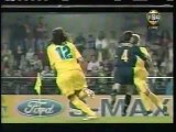 2006 (April 4) Villareal (Spain) 1-Internazionale Milano (Italy) 0 (Champions League)