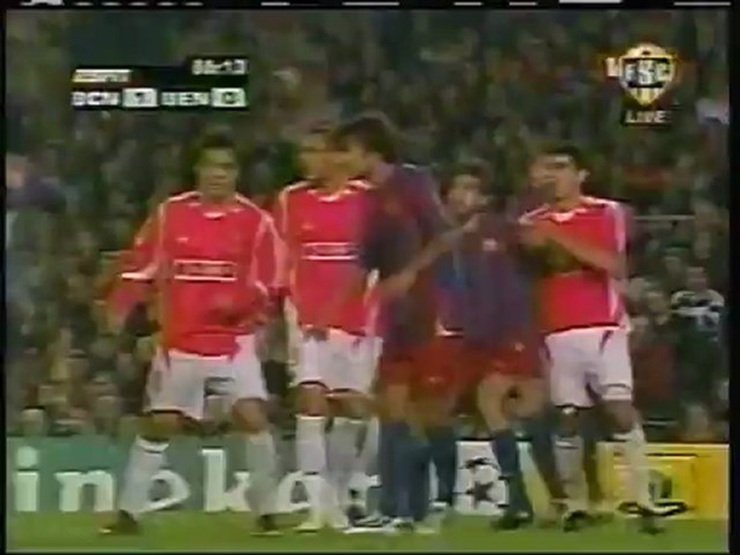 2006 (April 5) Barcelona (Spain) 2-Benfica (Spain) 0 (Champions League) -  video Dailymotion