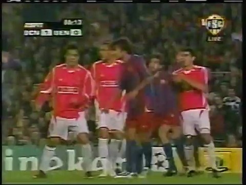 2006 (April 5) Barcelona (Spain) 2-Benfica (Spain) 0 (Champions League)
