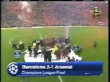 2006 (May 17) Barcelona (Spain) 2-Arsenal (England) 1 (Champions League)