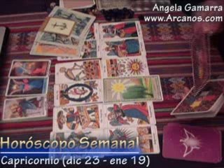 Horoscopo Capricornio del 31 agosto al 6 setiembre 2008 - Tarot